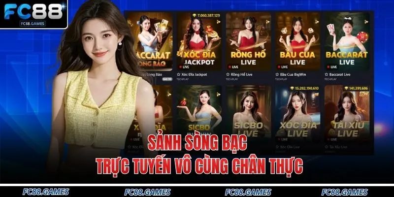 Home 17 Sảnh sòng bạc trực tuyến vô cùng chân thực